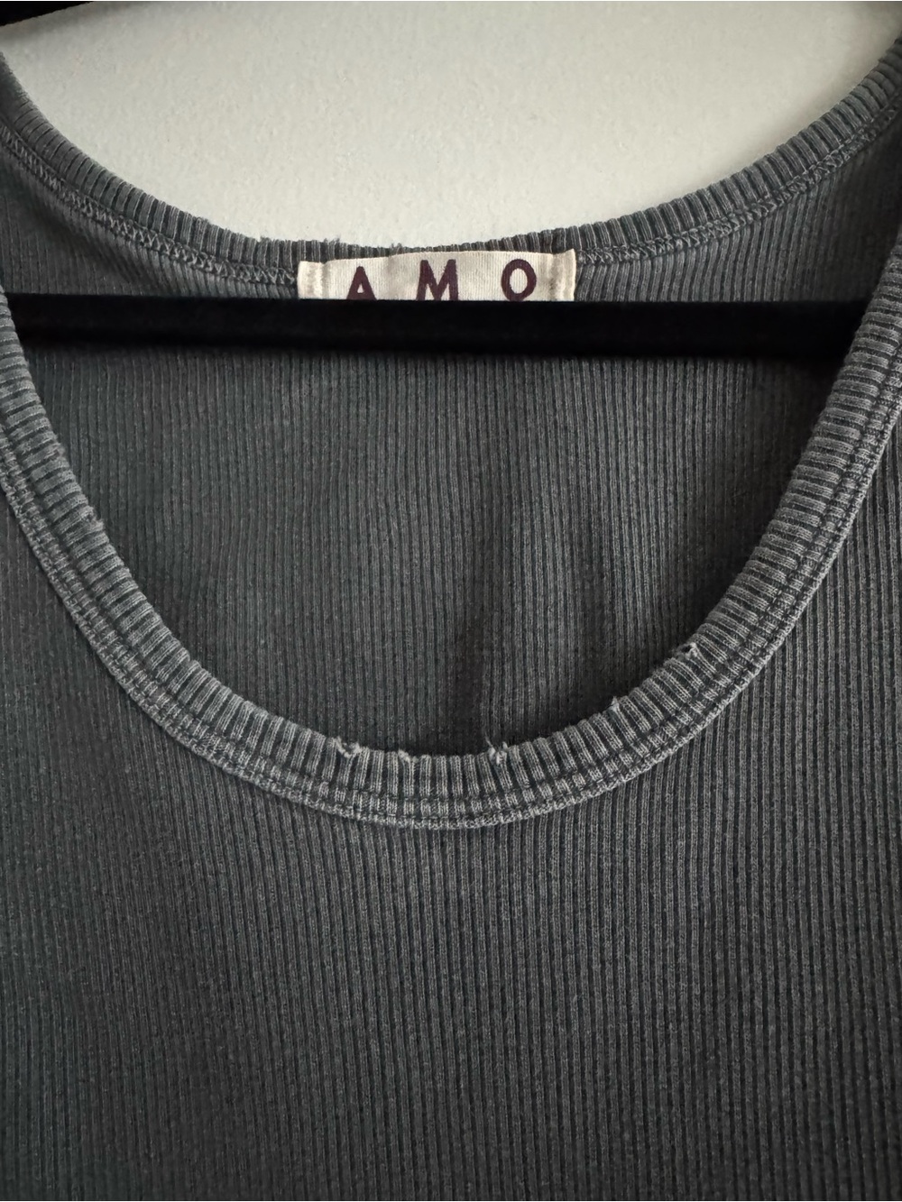 AMO Ribbed Tank - S - Picture 3 of 5